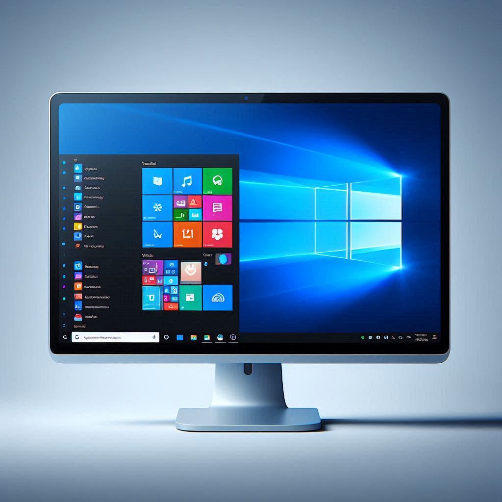 A frustrated hand clicking a mouse, representing the Windows 11 start button unresponsive error on a desktop PC.